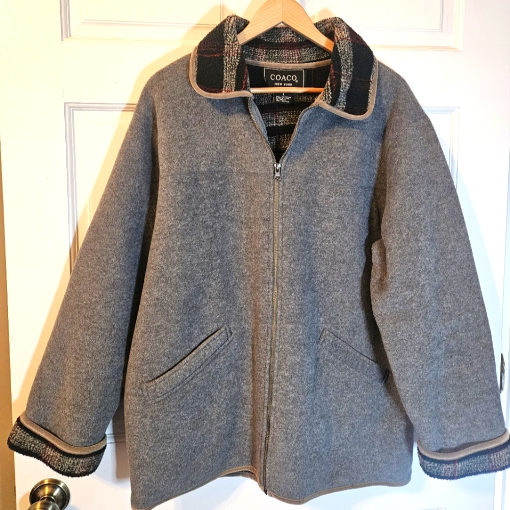 Coaco Vew York gray jacket